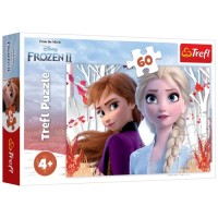 Пазл Trefl Frozen Зачарований світ Анни та Ельзи 60 елементів (5900511173338)