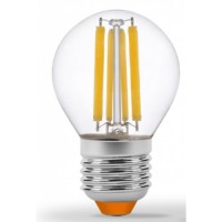 Лампочка Videx Filament G45F 6W E27 4100K 220V (VL-G45F-06274)
