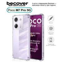 Чохол до мобільного телефона BeCover Anti-Shock Poco M7 Pro 5G Clear (713809)