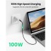 Дата кабель USB-C to USB-C 2.0m 100W US334 Black UGREEN (70645)