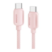 Дата кабель USB-C to USB-C 1.0m 100W pink Essager (EXCTT1-WL04-P)