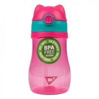 Поїльник-непроливайка Yes Fusion 350 мл, рожева (708173)