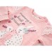 Набір дитячого одягу Breeze з зайчиками (13649-80G-peach)