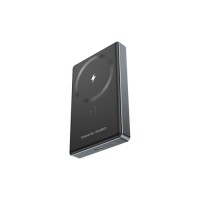 Батарея універсальна Choetech Magnetic Wireless 10000mAh 20W, PD, Qi-15W, USB-C In/Out, Ultra-thin, Black (B739-CCBK)