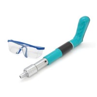 Цвяхозабивач Voltronic YT-198406, для піроксилінових цвяхів 7,3мм, захисні окуляри, + 100 цвяхів, кейс, Green (YT-198406)