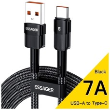 Дата кабель USB 2.0 AM to USB-C 3.0m 7A black Essager (EXCT-XCC01)