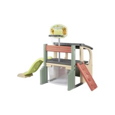 Ігровий майданчик Smoby Life Розваги з баскетбольною корзиною, футбольними воротами та гіркою (7600840206)