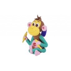 Набір для творчості Paulinda Super Dough Monkey World обезьяна с глазами (PL-081537-1)