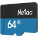 Карта пам'яті Netac 64GB microSD class 10 UHS-I U1 (NT02P500STN-064G-S)