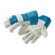 Захисні рукавиці Hoegert LEINE Canadian HT5K731-10 шкіряні сині, 10 (HT5K731-10)
