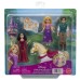 Лялька Disney Princess набір мініляльок Princess Рапунцель та друзі (JHG85)