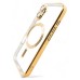 Чохол до мобільного телефона BeCover TPU Chrome Case (MagSafe) для Apple iPhone 16 Gold (712071)