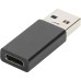 Перехідник USB-A to USB-C (M/F) 3A 5GB ver.3.0 Digitus (AK-300524-000-S)