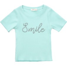 Футболка дитяча Breeze SMILE (18391-140G-mint)