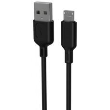 Дата кабель USB 2.0 AM to Micro 5P 1.2m Fast T-M829 T-Phox (T-M829 Black)