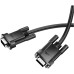 Кабель мультимедійний VGA to VGA 2.0m US11 HD Black HOCO (6942007628211)