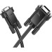 Кабель мультимедійний VGA to VGA 2.0m US11 HD Black HOCO (6942007628211)