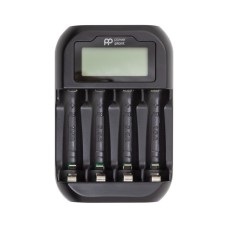 Зарядний пристрій для акумуляторів PowerPlant PP-UN4 (AA, AAA / input microUSB DC 5V/2A) (PP-UN4)