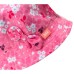 Панама дитяча Kitti з квіточками (Y8120-8-46-pink)