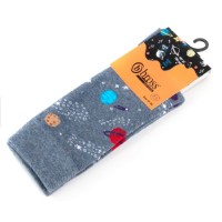 Шкарпетки дитячі Bross із зірками (1976-13B-gray)