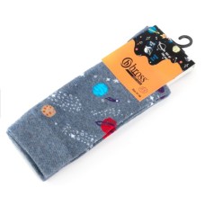 Шкарпетки дитячі Bross із зірками (1976-13B-gray)