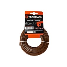 Жилка косильна Tekhmann "Квадрат з кордом" 2,7 мм × 15 м (42427015)