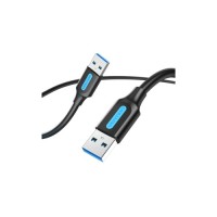 Дата кабель USB 3.0 AM/AM 3.0m black Vention (CONBI)