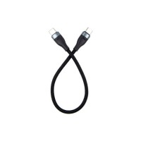 Дата кабель USB-C to USB-C 0.25m black Dengos (NTK-TC-TC-SHRT-BLACK)