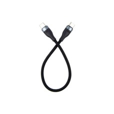 Дата кабель USB-C to USB-C 0.25m black Dengos (NTK-TC-TC-SHRT-BLACK)