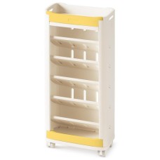 Дитячий стелаж Mealux Brooks White / Yellow (KD-E041 White/Yellow)