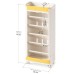 Дитячий стелаж Mealux Brooks White / Yellow (KD-E041 White/Yellow)