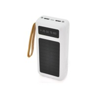 Батарея універсальна ACL 30000mAh, SOLAR, Type-C/Lighting/Micro/USB, White (PW-61)