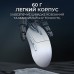 Мишка Ajazz AJ199 Carbon fiber Wireless/Bluetooth/USB White (AJ199-W)