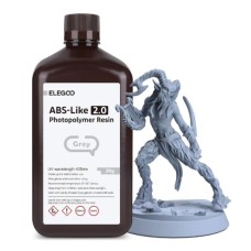 Фотополімерна смола ELEGOO Resin, ABS-like 2.0 2кг, gray (50.103.0125)