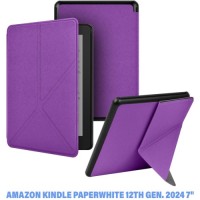 Чохол до електронної книги BeCover Ultra Slim Origami Amazon Kindle Paperwhite 12th Gen. 2024 7" Purple (712840)