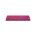 Клавіатура Canyon Fortnax Bluetooth/Wireless/ USB UA Pink (CND-SKBW2)