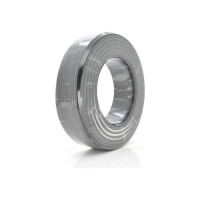 Кабель телевізійний Ritar RG59U 50 Ом 0,80мм.CCA, 64x0.12m CCA, black, 100м (RT-B100-RG58U-64W 8CCA)