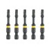 Набір біт DeWALT IMPACT TORSION, ударні, Torx, T15, L=57 мм, 5 шт (DT7394T)