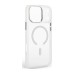 Чохол до мобільного телефона Armorstandart Unit-C MagCase Apple iPhone 17 Pro Max Matte Clear Silver (ARM91205)