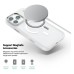 Чохол до мобільного телефона Armorstandart Unit-C MagCase Apple iPhone 17 Pro Max Matte Clear Silver (ARM91205)
