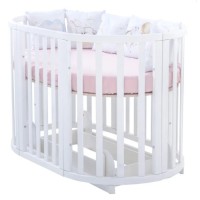 Ліжечко Angelo трансформер 7-в-1 (білий) (11025)