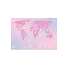 Скретч карта 1DEA.me Travel Map Love World англійська (13104)