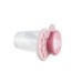 Пустушка Nuvita Air55 Cool 0m+ ортодонтична рожева (NV7064RQ)