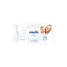 Дитячі вологі серветки Ultra Compact Sensitive з клапаном 2 пачки по 72 шт (2000064264514)