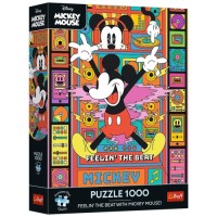 Пазл Trefl Premium Plus Mickey&Friends Відчуй ритм з Міккі Маусом 1000 елементів (5900511121421)
