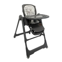 Стілець для годування Velano гойдалка Nomi, black (45680)