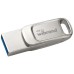 USB флеш накопичувач Wibrand 128GB Bee Silver USB 3.2/Type-C (WI3.2TC/BE128TC039S)