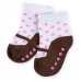 Шкарпетки Luvable Friends 3 пари нескользящие, для дівчаток (23117.12-24 F)