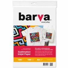 Фотопапір Barva A4 Everyday Sublimation 100 г, 100л (IP-TSE100-328)