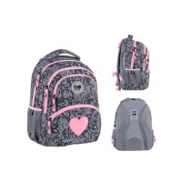 Рюкзак шкільний GoPack Education 175M-4 Fluffy Heart (GO26-175M-4)